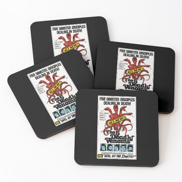 Item preview, The 5 Deadly Venoms Theatre Ad designed and sold by The Common Tee.