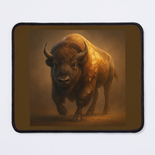 Item preview, GeoWild Bison – Earthborne Strength designed and sold by GeoWild Designs.