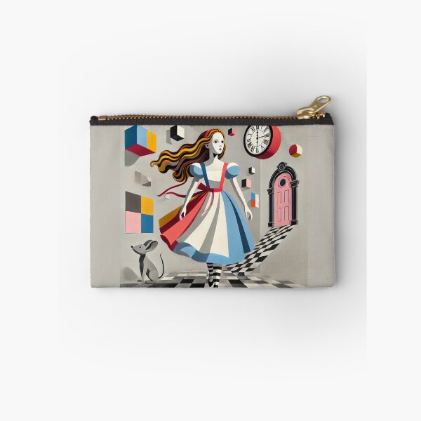 Item preview, Modern Alice — Pink Door and Floating Cubes designed and sold by FusiTink.