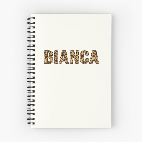 Item preview, Bianca Name Leopard Print designed and sold by Jeallan Designs.