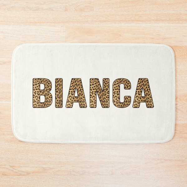 Item preview, Bianca Name Leopard Print designed and sold by Jeallan Designs.