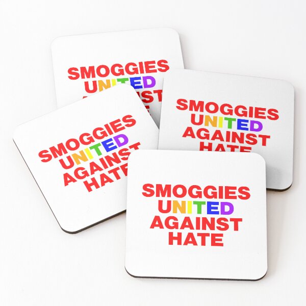 Item preview, Smoggies United Against Hate Rainbow designed and sold by Logo-A-GoGo.