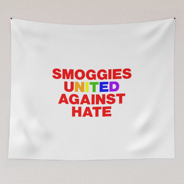 Item preview, Smoggies United Against Hate Rainbow designed and sold by Logo-A-GoGo.
