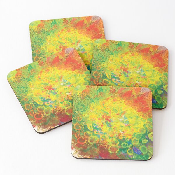 Item preview, Abstracted Sunflower Field designed and sold by Kay Brewer.
