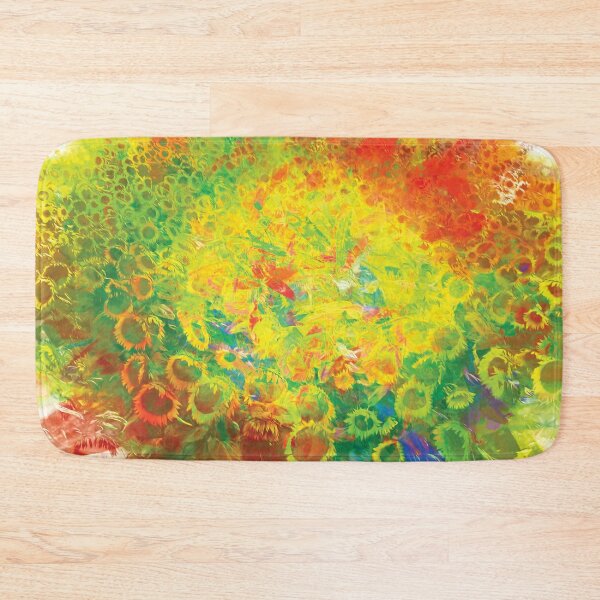 Item preview, Abstracted Sunflower Field designed and sold by Kay Brewer.