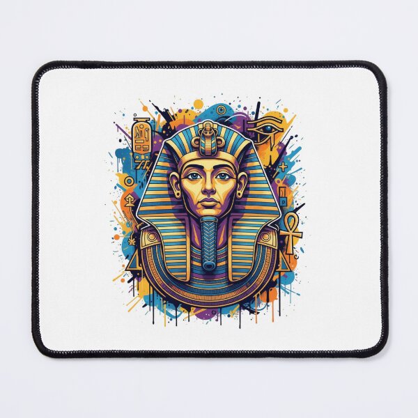 Item preview, Tutankhamun Graffiti Street Art Egyptian Pharaoh Mask designed and sold by MJO80.