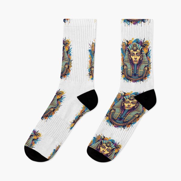 Item preview, Tutankhamun Graffiti Street Art Egyptian Pharaoh Mask designed and sold by MJO80.