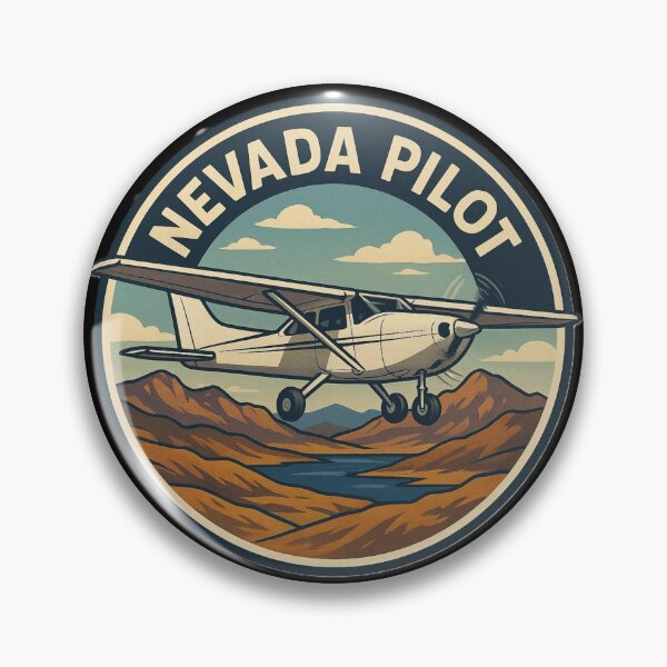 Item preview, Nevada Pilot NV flight all in aviation NVAA designed and sold by PilotandPlane.
