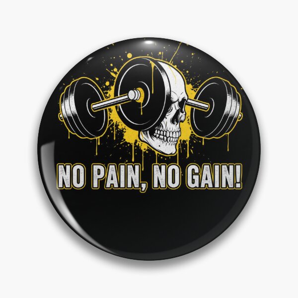 Item preview, No Pain No Gain – Motivational Inspirational WorkoutClassic T-Shirt designed and sold by CuteOasis.