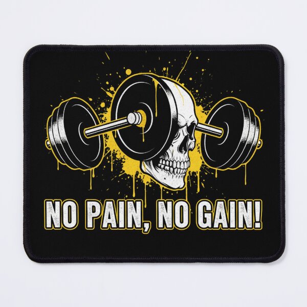 Item preview, No Pain No Gain – Motivational Inspirational WorkoutClassic T-Shirt designed and sold by CuteOasis.