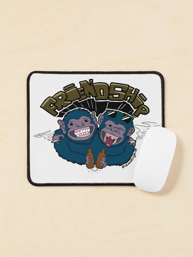 Thumbnail 1 of 5, Mouse Pad, Friendship designed and sold by Vesaverga.