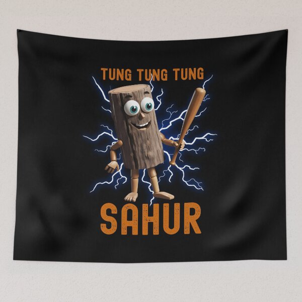 Item preview, Tung Tung Tung Sahur Coffee Lovers Italian Brainrot Meme designed and sold by Zayavca.