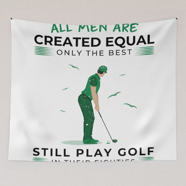 Item preview, Only The Best Golfers Eighties Vintage Funny Quote designed and sold by mohamed__hj.