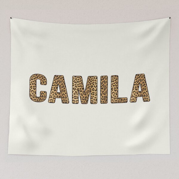 Item preview, Camila Name Leopard Print designed and sold by Jeallan Designs.