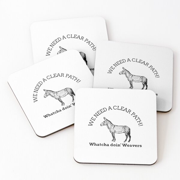 Item preview, Donkey-Whatcha doin' Weavers designed and sold by WdWeaver-Merch.