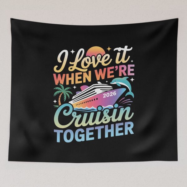 Item preview, I Love It When We’re Cruisin’ Together 2026 Family Vacation Cruise designed and sold by Gogetgiggles.
