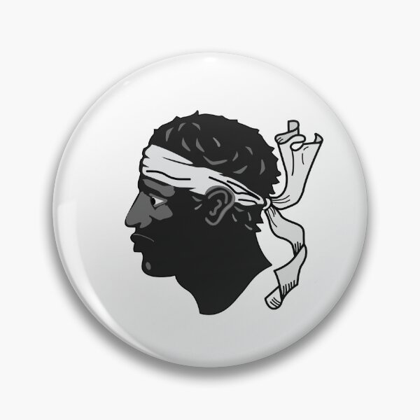 Item preview, Moor's head from the Cross of Alcoraz on the flag of Aragon - Spain designed and sold by cvelasco88.