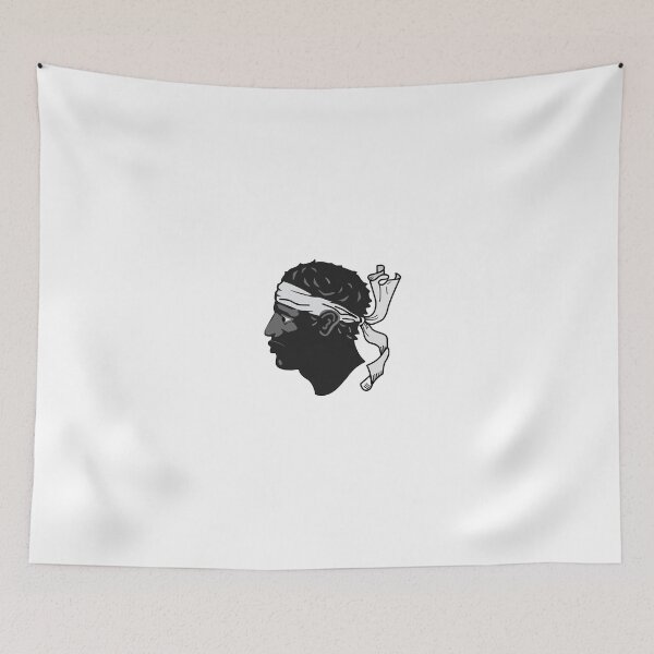 Item preview, Moor's head from the Cross of Alcoraz on the flag of Aragon - Spain designed and sold by cvelasco88.