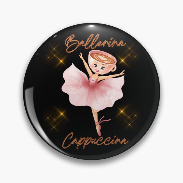 Item preview, Ballerina Cappuccina Coffee Lovers Italian Brainrot Meme designed and sold by Zayavca.