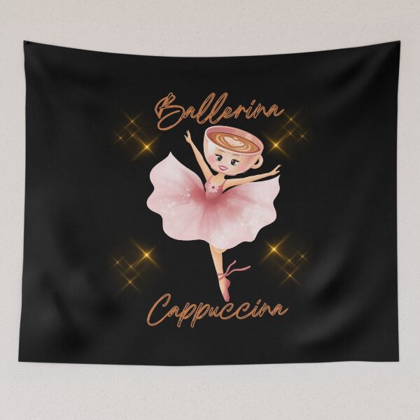 Item preview, Ballerina Cappuccina Coffee Lovers Italian Brainrot Meme designed and sold by Zayavca.
