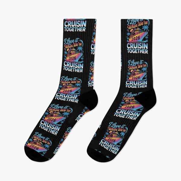 Item preview, I Love It When We’re Cruisin’ Together 2026 Family Cruise Design designed and sold by Gogetgiggles.
