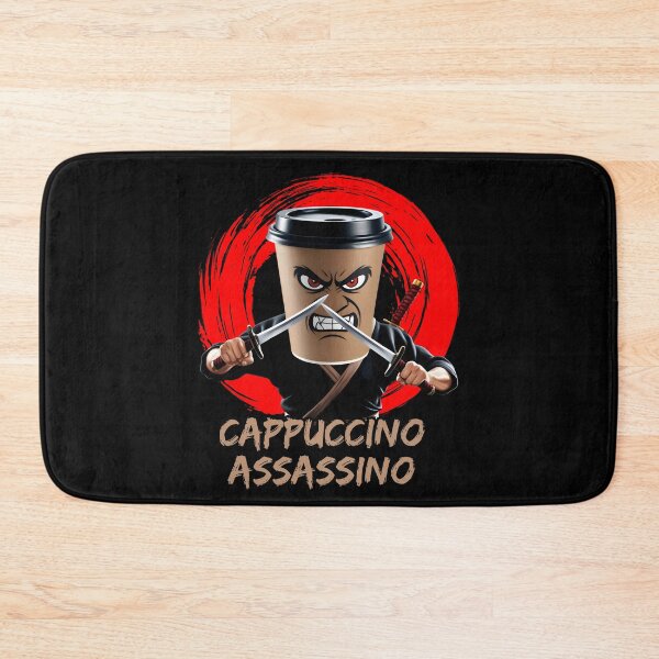 Item preview, Cappuccino Assassino Coffee Lovers Italian Brainrot Meme designed and sold by Zayavca.