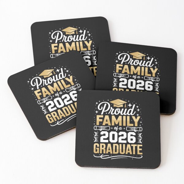 Item preview, Proud Family of a 2026 Graduate Graduation Design designed and sold by Gogetgiggles.