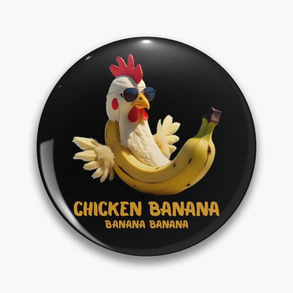 Item preview, Funny Chicken Banana Gift For Brainrot Meme Lovers designed and sold by Zayavca.