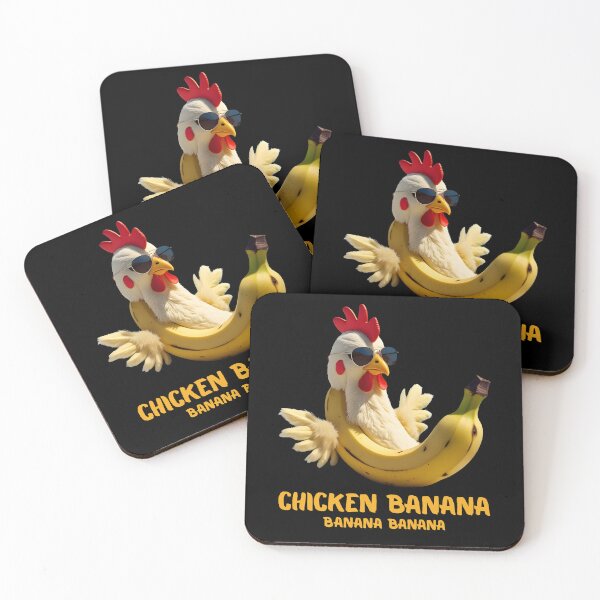 Item preview, Funny Chicken Banana Gift For Brainrot Meme Lovers designed and sold by Zayavca.