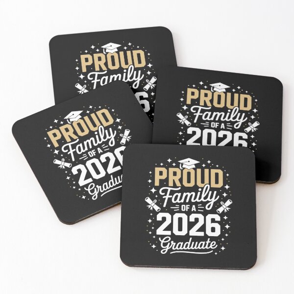 Item preview, Proud Family of a 2026 Graduate Graduation Design designed and sold by Gogetgiggles.