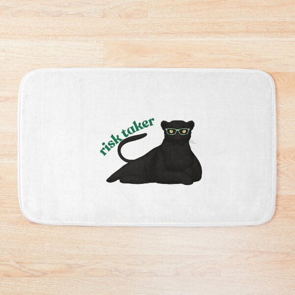 Item preview, risk taker, black panther with sunglasses,quotes designed and sold by urchoice002.