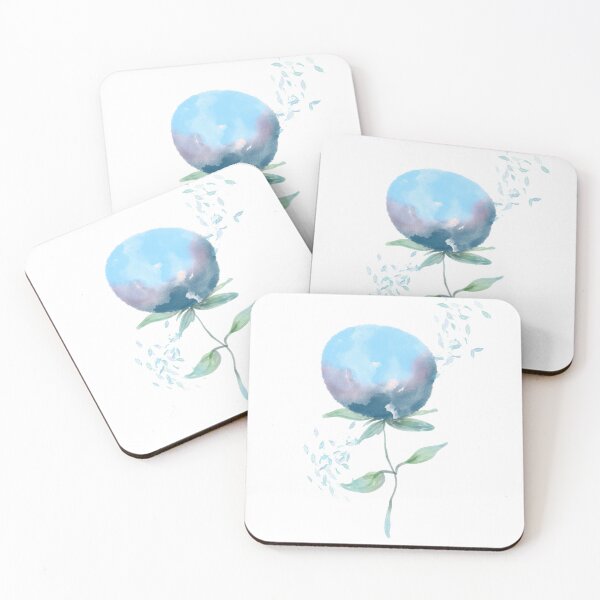 Item preview, Blue Flower Peony designed and sold by NakeeNakaa.