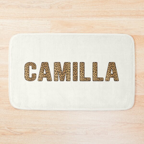 Item preview, Camilla Name Leopard Print designed and sold by Jeallan Designs.