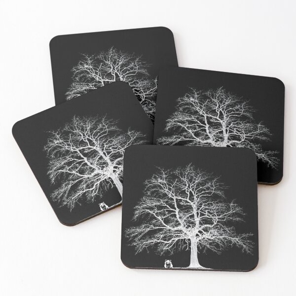 Item preview, Night tree with raccoon. designed and sold by lightnshadow1.