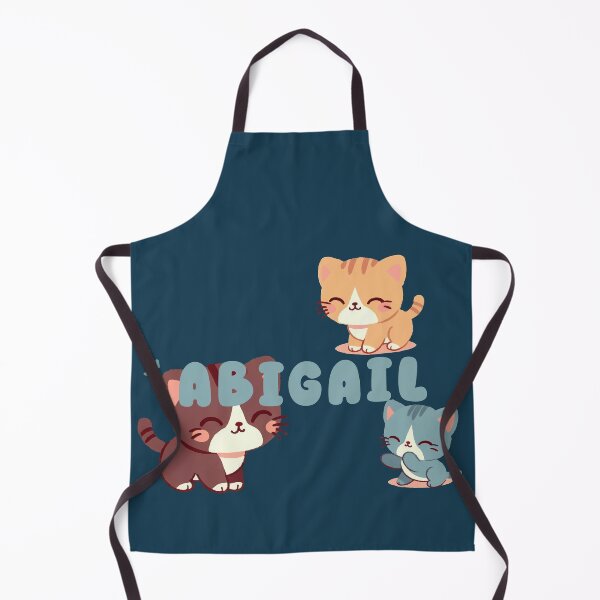 Item preview, Cute Cats and Name Abigail – Kawaii Personalized Design designed and sold by karolinahinc.