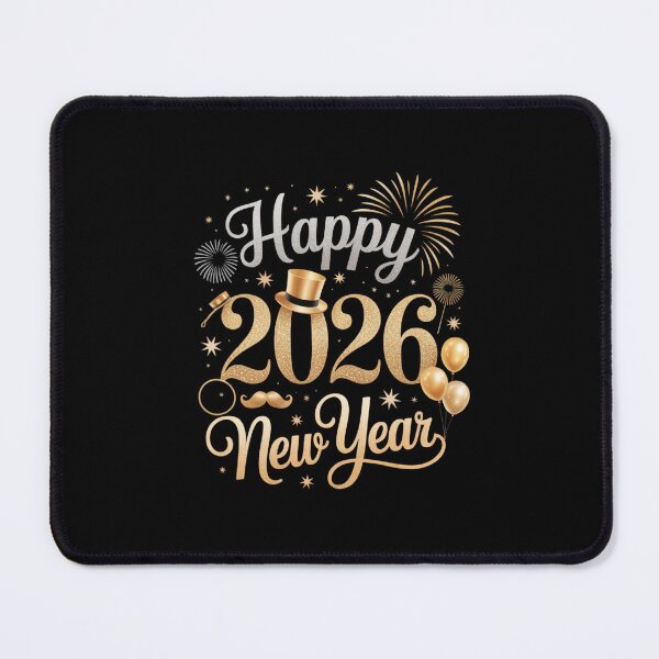 Item preview, Happy 2026 New Year Celebration Design with Fireworks and Balloons designed and sold by Gogetgiggles.