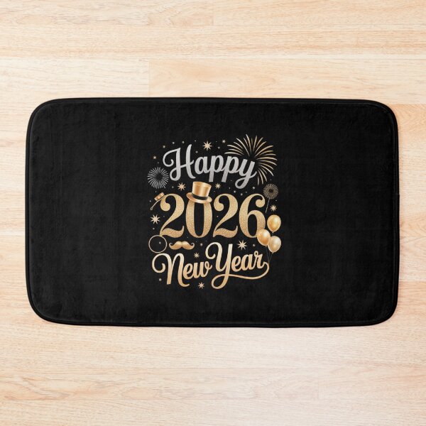 Item preview, Happy 2026 New Year Celebration Design with Fireworks and Balloons designed and sold by Gogetgiggles.