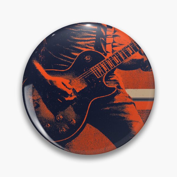 Item preview, Turn It Up - rock grunge guitar player - Electric Guitar Silhouette Tee / “Shadow" Guitar Hero Shirt designed and sold by markmm9.