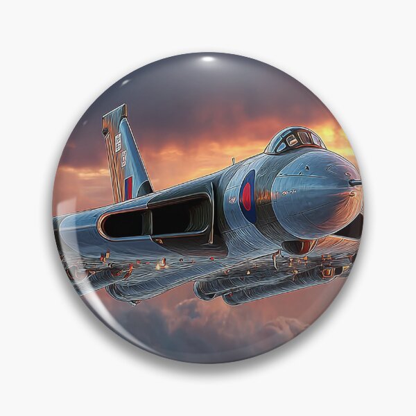 Item preview, RAF Vulcan On a Tactical Sortie Against the Sunset designed and sold by Skyframe Aviation.