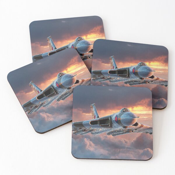 Item preview, RAF Vulcan On a Tactical Sortie Against the Sunset designed and sold by Skyframe Aviation.