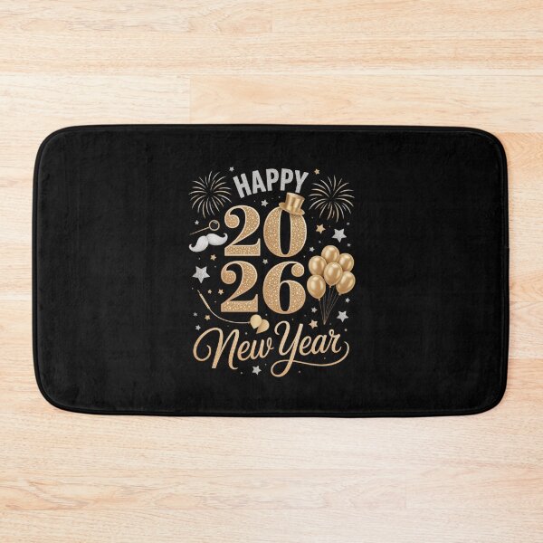 Item preview, Happy 2026 New Year Celebration Design with Fireworks and Balloons designed and sold by Gogetgiggles.