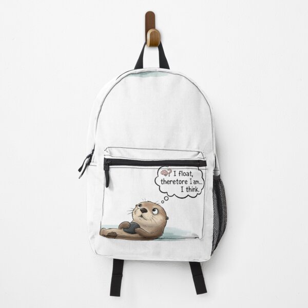 Item preview, Existential Crisis Otter | Deep Thought Sea Otter Vector designed and sold by Whisky1111.