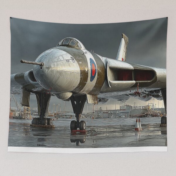 Item preview, Legendary Vulcan At Dawn in British Airspace designed and sold by Skyframe Aviation.
