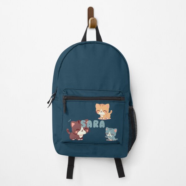 Item preview, Cute Cats and Name Sara – Kawaii Personalized Design designed and sold by karolinahinc.