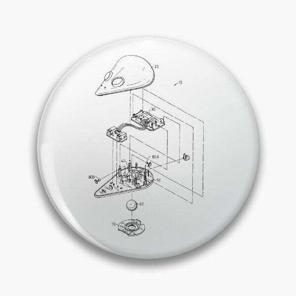 Artikelvorschau, Patent der Maus von Logi entworfen und verkauft von auswar.