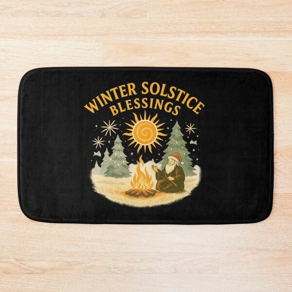 Item preview, Winter Solstice Blessings – Pagan Yule Celebration and Seasonal Renewal Design designed and sold by AddictiveDesign.