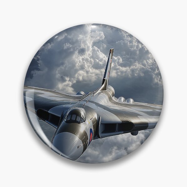 Item preview, Cold War Vulcan Over the Ocean in Low Visibility designed and sold by Skyframe Aviation.