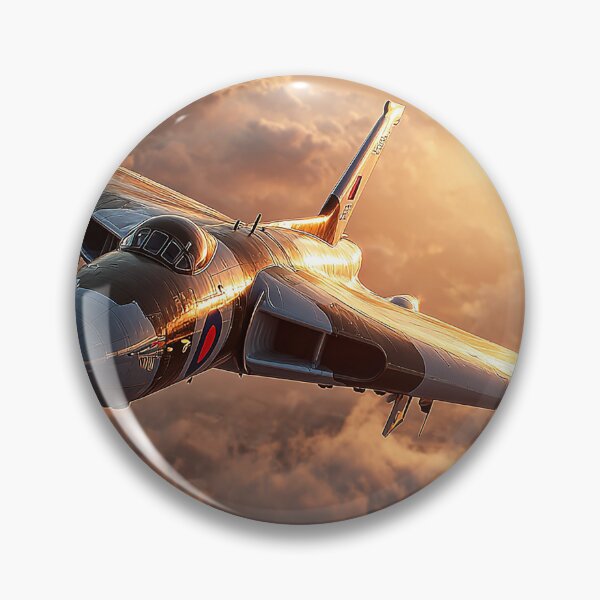 Item preview, Cold War Vulcan Over the Lake District Under a Golden Sky designed and sold by Skyframe Aviation.