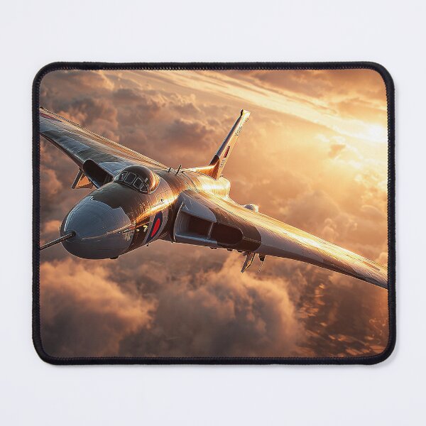Item preview, Cold War Vulcan Over the Lake District Under a Golden Sky designed and sold by Skyframe Aviation.