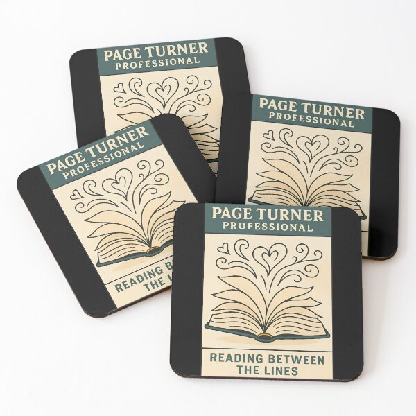 Item preview, Page Turner Professional Funny Book Lover Design designed and sold by TeeTimeTreasure.